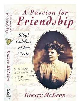 Hardcover A Passion for Friendship Book