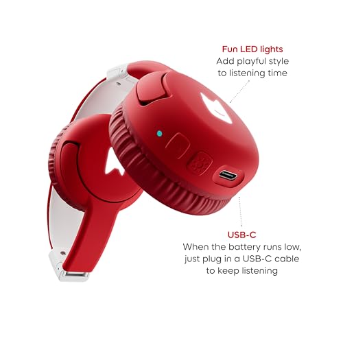 Image of Tonies Bluetooth Headphones - Sunset Red