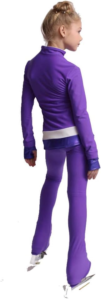 Figure Skating Outfit - Thermal - Tutti Frutti(Purple, White)