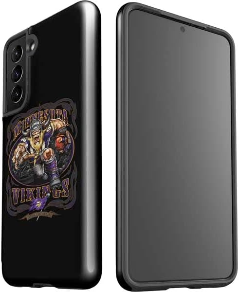 Skinit Pro Phone Case Compatible with Galaxy S21 5G - Officially Licensed Liquid Blue NFL Minnesota Vikings Running Back Design
