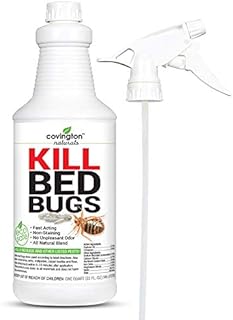 Bed Bug Spray for Home, Large (32 OZ) Quart Starts Working on Contact, Effective and Plant Based Works Up to 30 Days, Environment, ECO Safe - Win The Bed Bug War