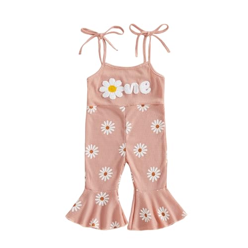 Vêtements d'anniversaire pour filles Carolilly avec pantalon à cloche et lettres brodées