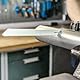 Högert Technik - 5 x Stichsägeblatt für Metallschnitte - Gesamtlänge: 132 mm - 21 TPI - Aus HSS-Stahl - Stichsägeblatt für die Bearbeitung von metallischen Werkstoffen, Stahl, Aluminium und Plastik