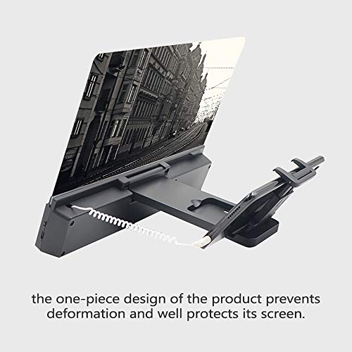 Amplificadores de tela de telefone celular de 12 polegadas Ampliador de tela grande de vídeo 3D com