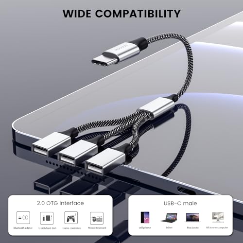 Adaptateur Câble USB C Mâle pour connecter votre souris et clavier