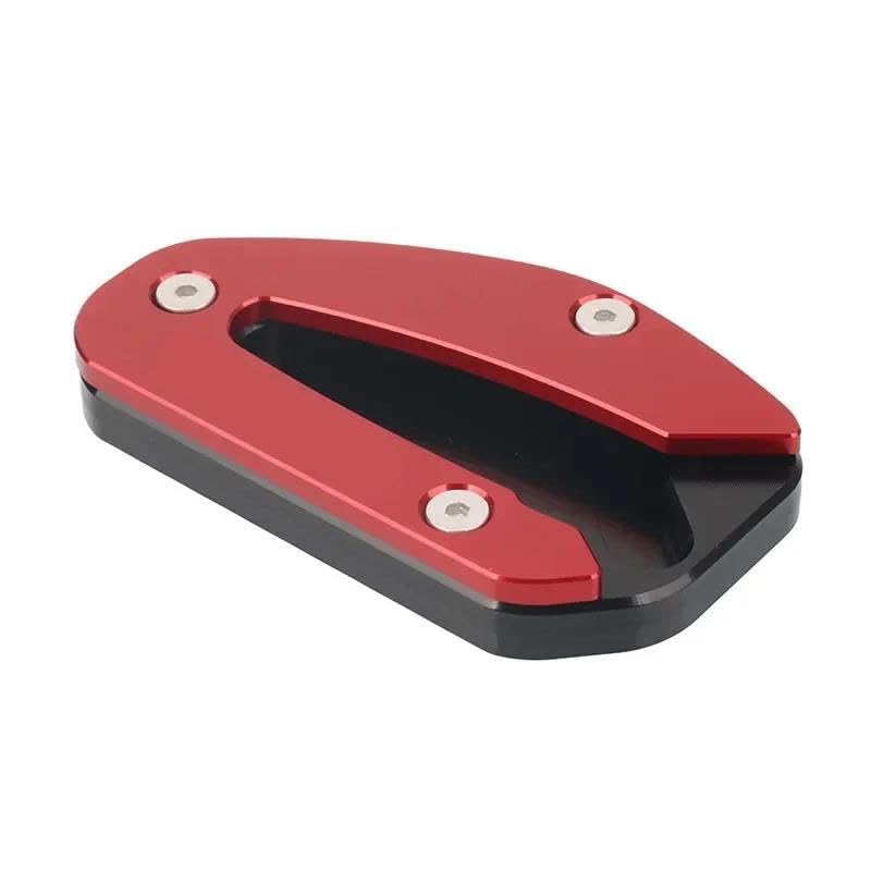 Extension de béquille latérale CBR 1000RR avec base élargie en alu rouge