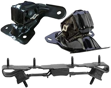 For 2008-2012 Jeep Liberty 3.7L 4WD RWD Engine Motor & Trans Mount Set 3pc : A5497 A5547 A5743 - K2670