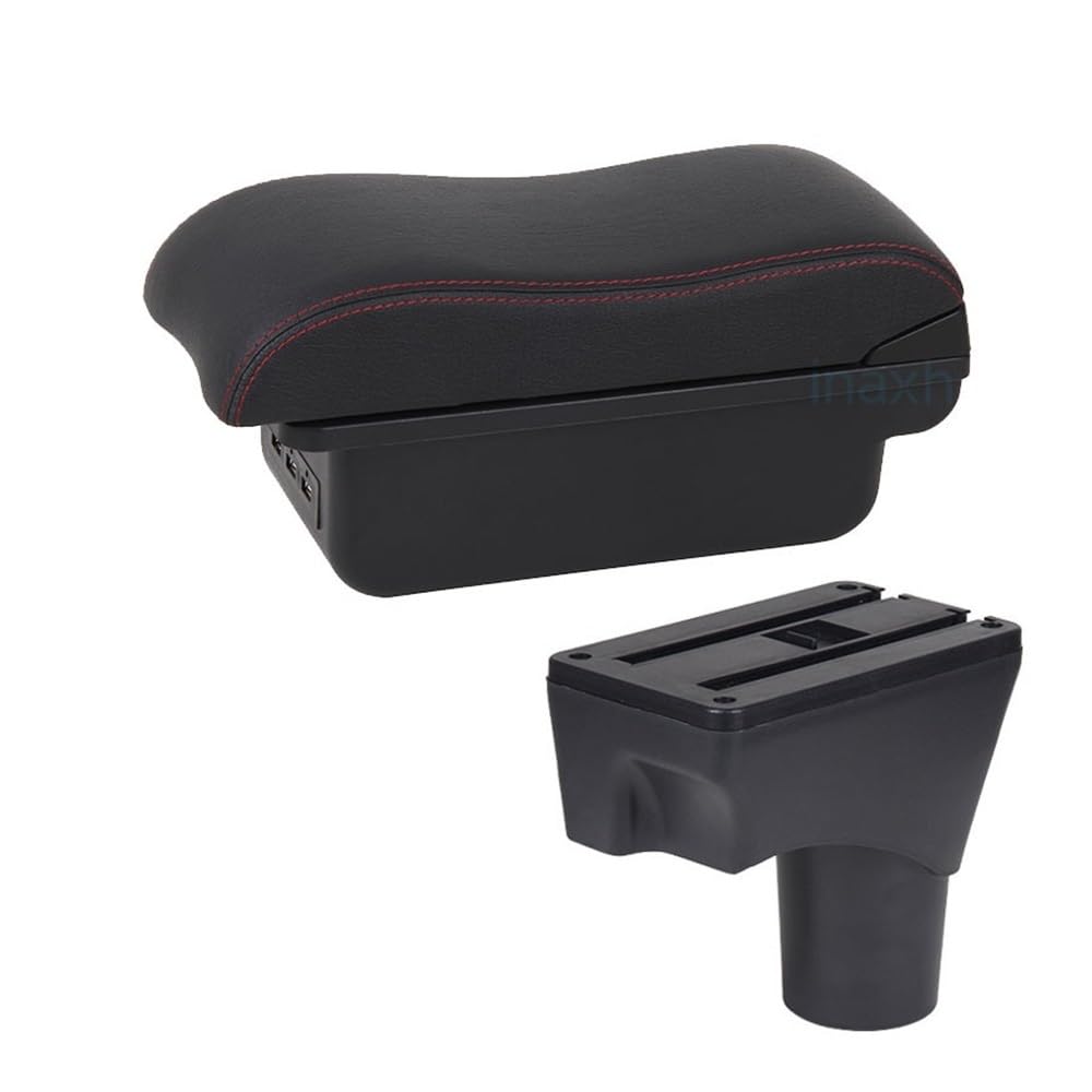 AIERDEYP Car Armrest Box For Nissan For March Micra K13 For Sunny 11-16