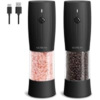 2-Pack Ultrean Electric Salt & Pepper Grinder Set only