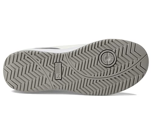 Image of Puma Safety Iconic Suede Low Women's Shoes, Composite Toe, Static Dissipating Safety, Slip Resistant, Grey, Size W6 (640125-06-800)