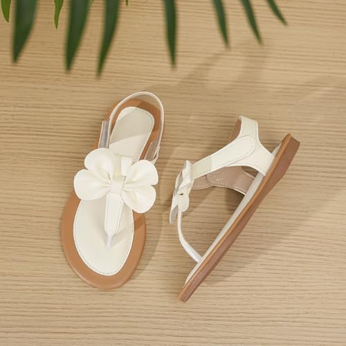 Image of Toddler Girls Sandals Summer Flats Dress Shoes for Baby Little Kids Girl