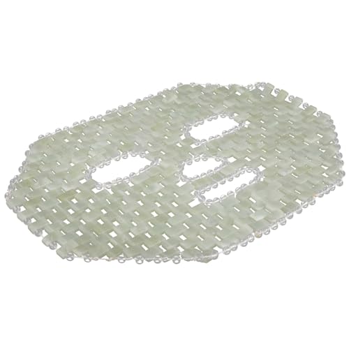 Mascarilla facial de jade natural fácil de limpiar para cuidado en casa