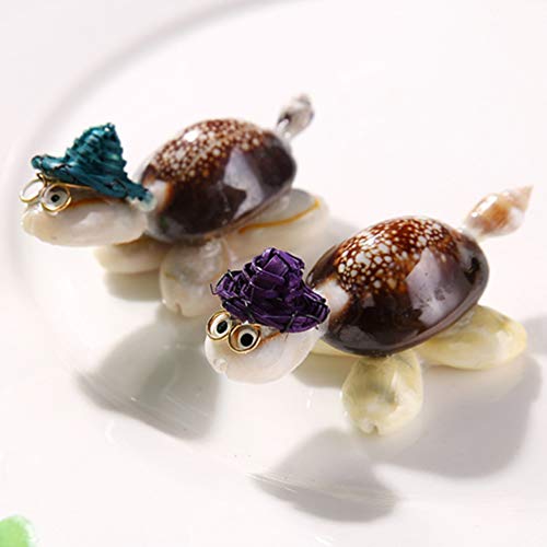 Image of 3NH 10Pc Model Craft Fairy Garden Figurines Portative Decorative Mini Turtle for Gift Fish Tank Decoration (Random Color)