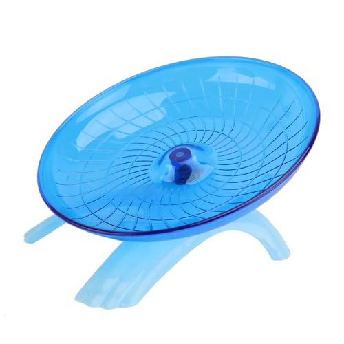 Levemolo Best Pet Exercise Wheel Non Run Disc for Hamsters Hedgehogs Small Pets 18cm Wheel Toy Train Toes and Nails