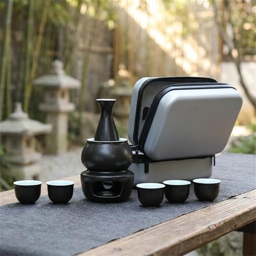 オリジナル黒いガラス製焼酎容器 魔法瓶構造の焼酎タンブラー / ブラック | の酒器・グラス | クラフト