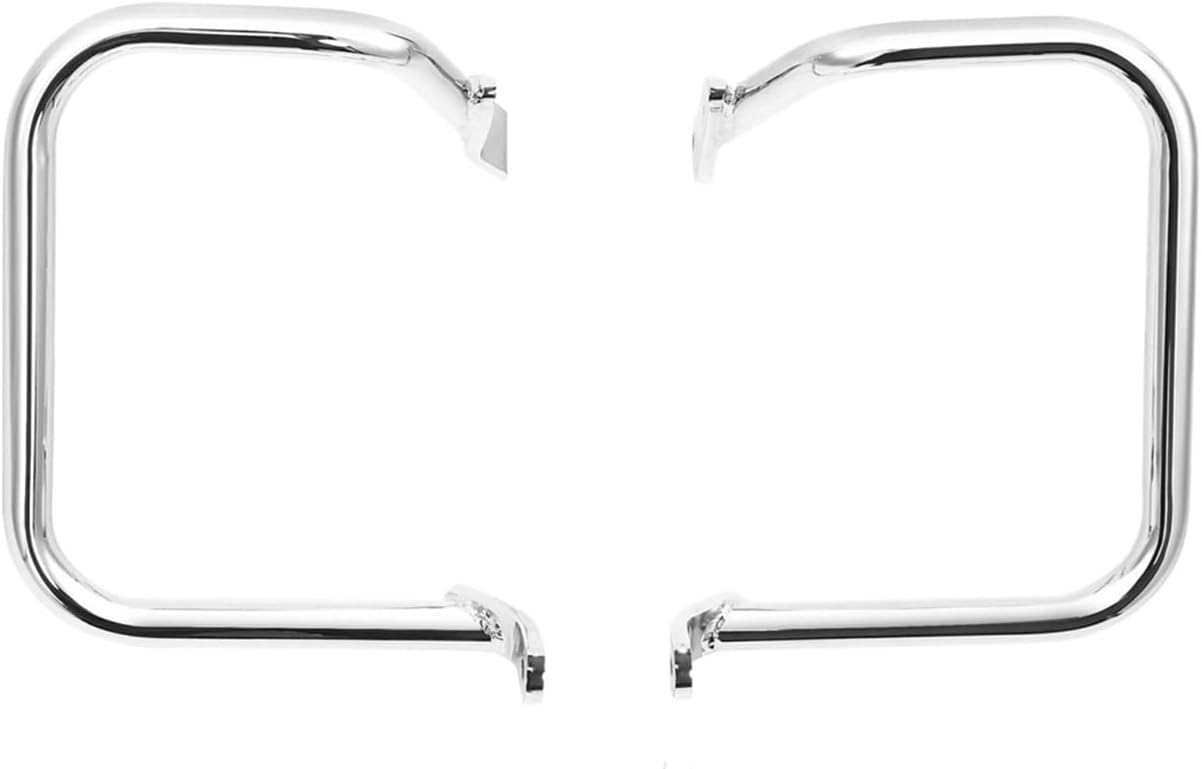 Engine Guard Saddlebag Guard Rail Crash Bar Fit for Harley Heritage Fit for Softail Classic 2000-2017 Fit for Softail Standard 2000-2005 Bar Bumper Protector(Chrome)