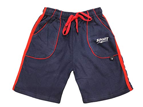 Image of LOVO Boys Cotton Solid Bermuda Shorts Pack of 3