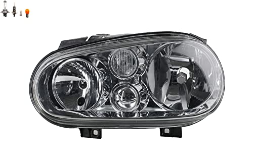 Johns Faro halógeno apto para VW Golf IV 1J 08/97-06/2005 Bombilla izquierda