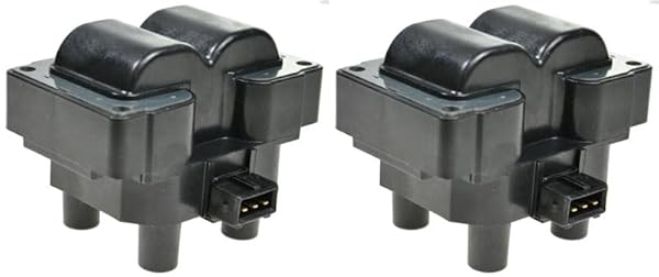 TRQ Ignition Coil Set 2 Piece Compatible with 1999-2004 Land Rover Discovery 99-02 Range Rover by TRQ - Image 3