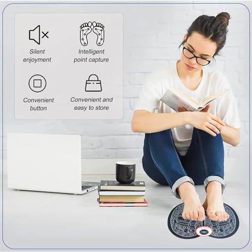 Descubre la mejor manicura y pedicura de LugoPulsa aqui 👈🏼 y pide cita Masajeador-de-Pies-Electrico-EMS-para-Maseajor-de-Pies-EMS-Foot-Massager-con-8-Modos-y-19-Engranajesr-Masaje-de-Piernas-Portatil-para-Aliviar-Dolor-Cansadas-Mejorar-la-Circulacion-Sanguinea