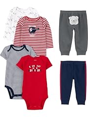 Multicolor/Bear/Dogs/Stripe/Text Print