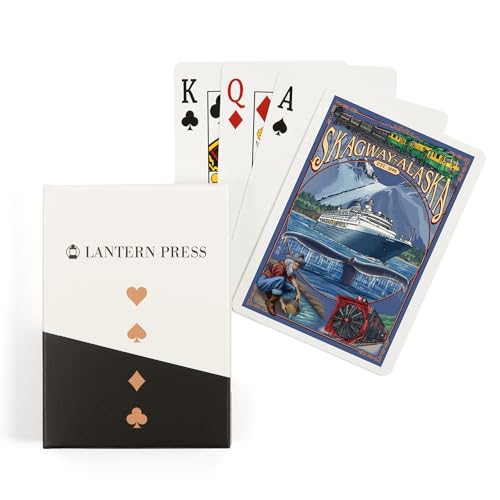 52 Naipes de Poker Skagway Alaska Montage
