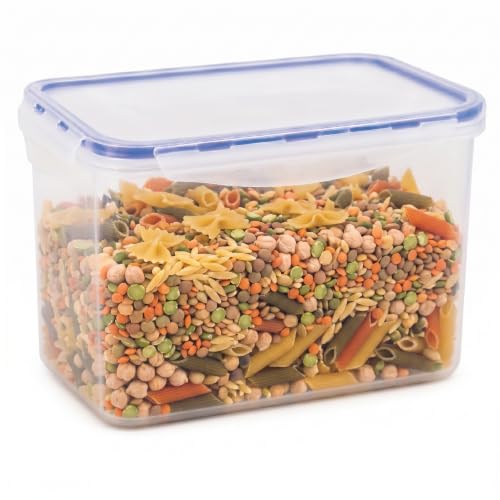 Image of All Time Plastics Lock and Safe Container, 2.5 Litre, Red