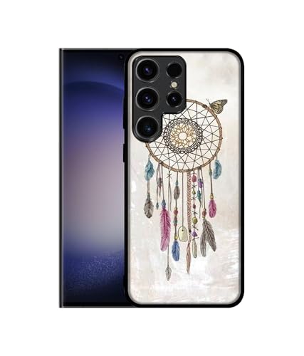 Image of Wall Hanging Design Premium 2D Printed Metal Back Case Cover for Samsung Galaxy S23 Ultra 5G