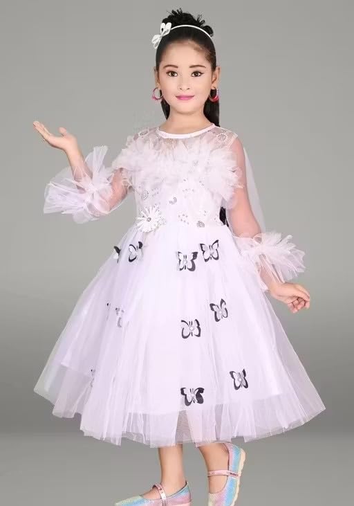 Image of Handcrafted Pori Ethnic Party Frock for