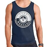 Chaleco de los hombres Ford Mustang Navy Disc Logo Men\'s Vest