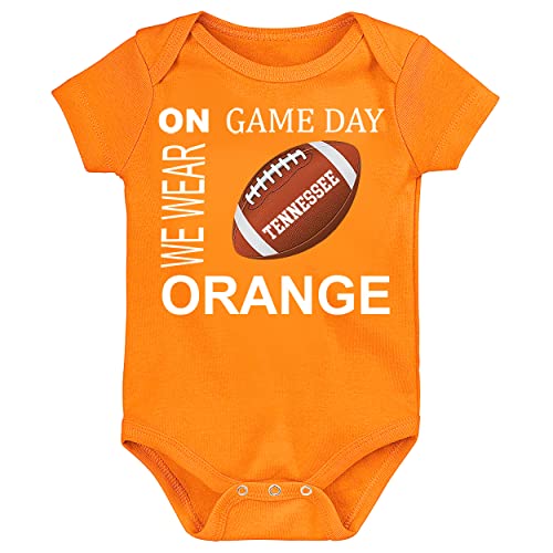 Image of Future Tailgater On Gameday Baby Bodysuit for Tennesse Fans - Orange
