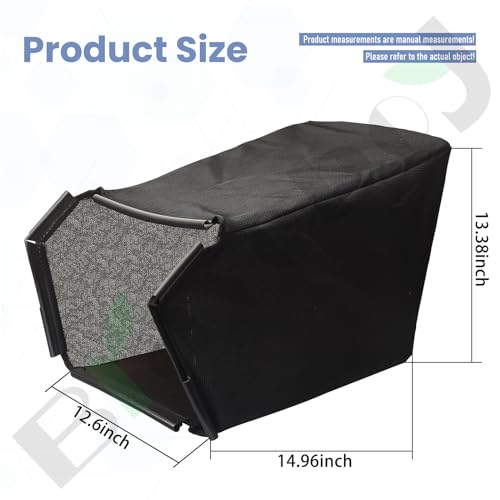 532410666 532194715 Lawn Mower Grass Bag Compatible with Husqvarna, Craftsman, Poulan Lawn Mower 583400801 582269001 411060 402291 532189788 402024 - Thumbnail 2