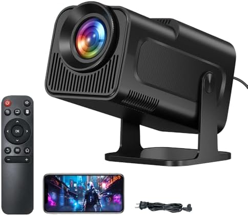 Kepeak Vidéoprojecteur intelligent 4K, 1080p Full HD natif, Andro...