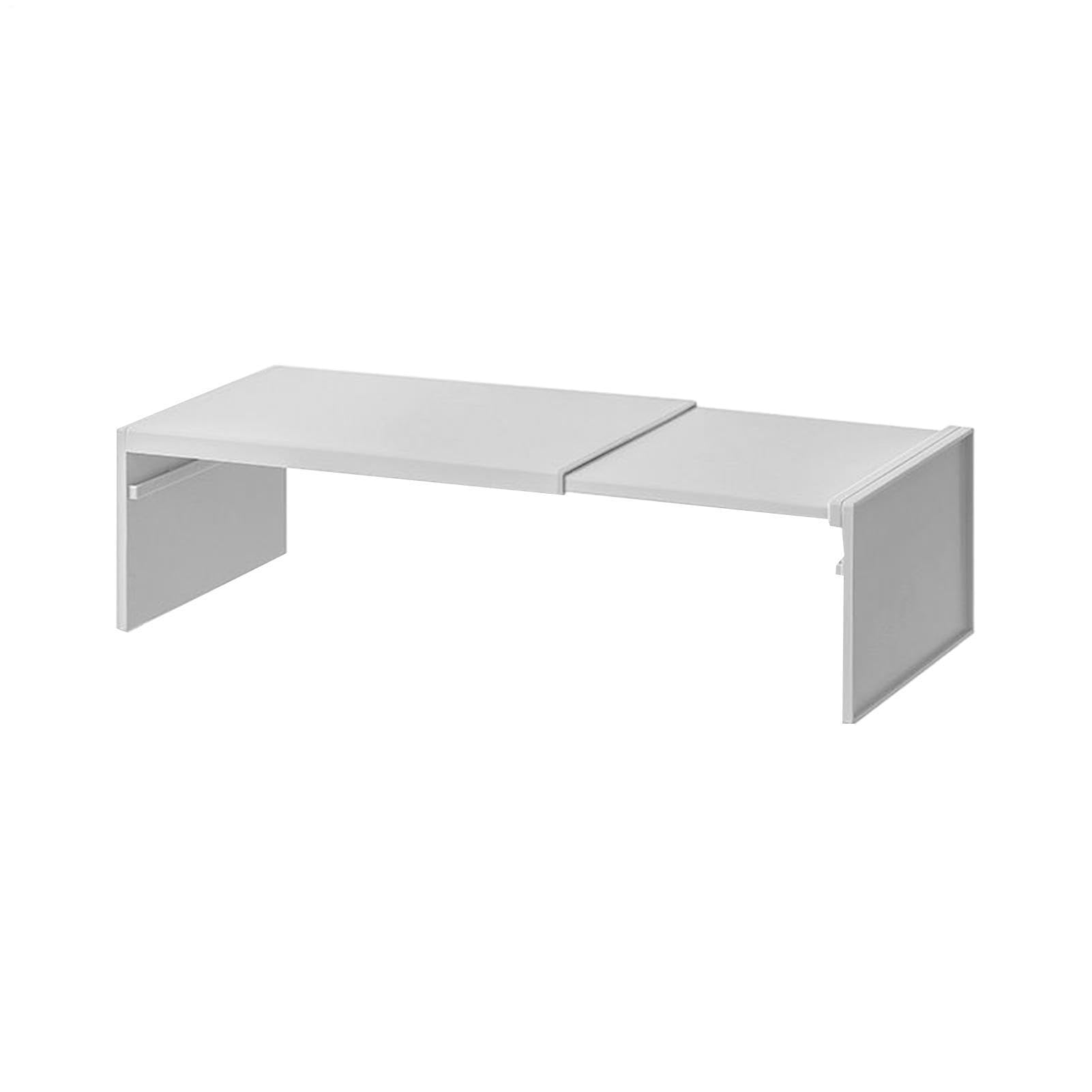Scaffale per armadietto, scaffale espandibile, impilabile, , resistente, antiscivolo, da cucina, per dispensa, armadio, sotto il , per organizzare