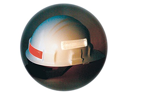 Accuform Lhr104Bu Adhesive Vinyl Retro-Reflective Hard Hat/Helmet Sticker, 1" Length X 4" Width X 0.014" Thickness, Blue (Pack Of 16) #TOP1