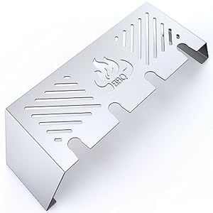 teileplus24 WR04-47 Multifunktions- Warmhalterost | für alle Ø 47cm Weber Kugelgrills | Weber Pulse 1000 und Q 1400 Elektrogrill; Q100, Q 1000 und Q1200 Gasgrill| Edelstahl