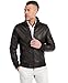 Men's Italian Leather Jacket Brown Bomber Genuine Leather D'Arienzo Handmade in Italy