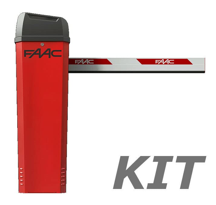  FAAC B614 KIT SET COMPLETO ASTA 5 METRI AUTOMAZIONE BARRIERA SBARRA STRADALE