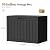 Outdoor Storage Box, 50 Gallon Waterproof Deck Storage Box, Lockable Patio Storage Bins for Package Delivery, Porch, Garden Tool, Cushions, Anti-Theft Weatherproof & UV-Resistant Parcel Drop Box