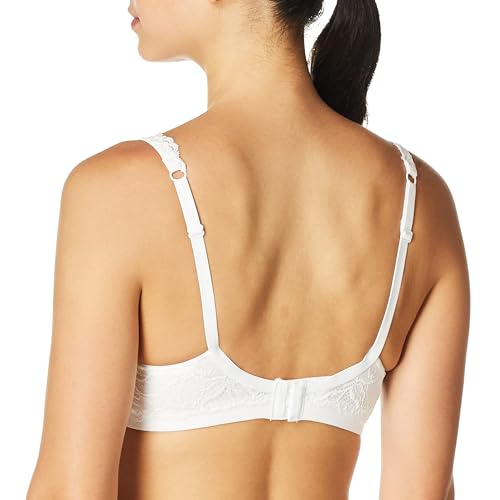 Image of Bali Women's Underwire Lace Bra, Lace Desire Sexy Plunging Bras for Women, Support, Most Comfortable, Full Coverage