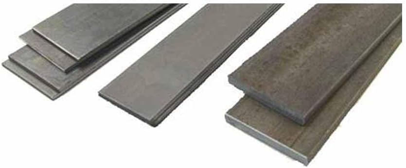 80CrV2 Carbon Steel 5/32 x 2 x 18 - Package of 2 - Perfect for bladesmithing, Knife Making, and Other Metal Crafts
