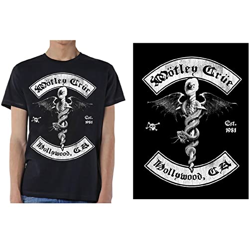 Image of Motley Crue Men's Feelgood Hollywood Revision T-Shirt Black