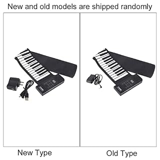 Zerone Portable Rollup Piano à 61 Touches, Piano électronique Souple Pliable Souple avec Adaptateur d’alimentation… - Les Beatles, Paul McCartney, John Lennon, RIngo Starr, George Harrison Zerone Portable Rollup Piano à 61 Touches, Piano électronique Souple Pliable Souple avec Adaptateur d'alimentation… – Image 5