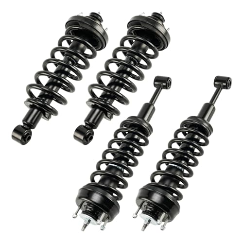 Image of PHILTOP Struts And Shocks Complete Assembly,Front Rear Struts Set of 4,Amortiguadores 171124 * 2 171125 * 2 For Ford Explorer 2006-2010 Mercury Mountaineer 2006-2010