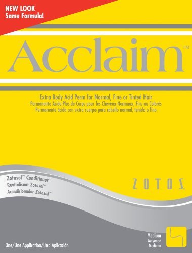 Acclaim Acid Extra Body Hair Curling Perm
