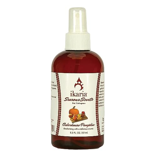 MPP Dog and Cat Gentle Cologne Holiday Seasonal Scents Long Lasting Control Odor (Ciderhouse pumpkin)