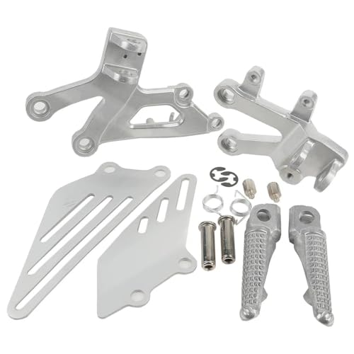 Repose-pieds avant de précision pour Ninja ZX12R argent robuste