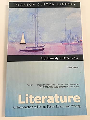 Literature An Introductino to Fiction... 1269799924 Book Cover