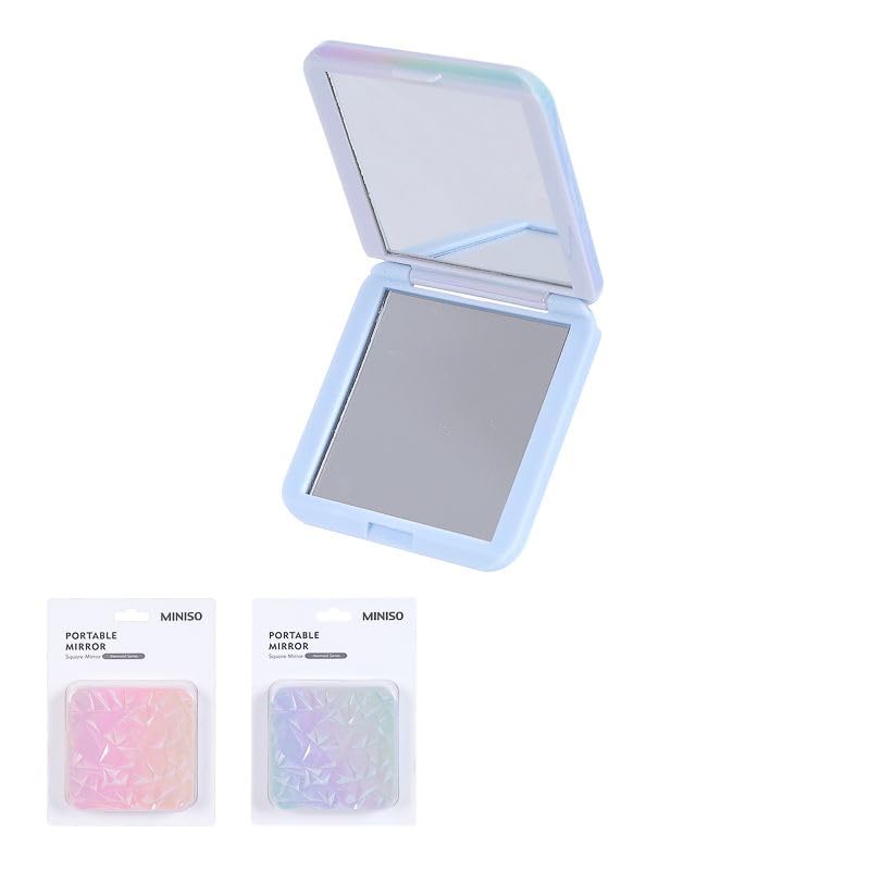 MINISO Mermaid Series Square Portable Mirror - Assorted, 1 Piece