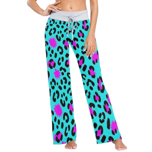 Pantalon de pyjama léger femme pour nuits d'été douces GuoChe taille XS